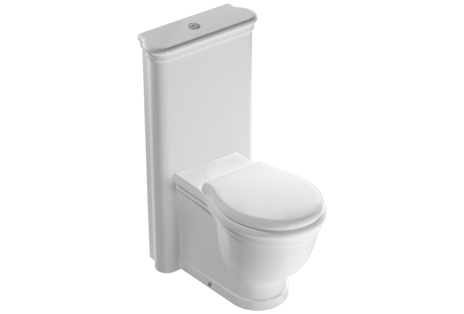 wc scarico a parete con cassetta